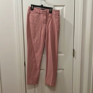 The Slim Ankle Pink Pants White House Black Market